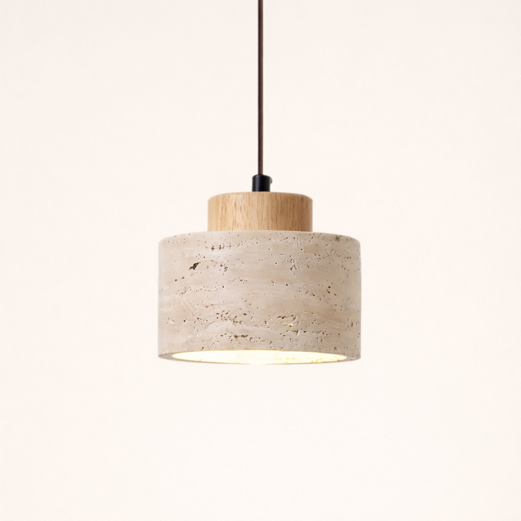 Travertine Pendant Light