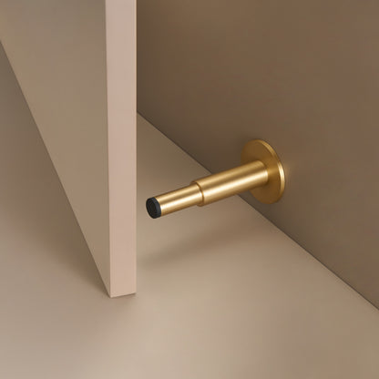 Plain Brass Door Stopper