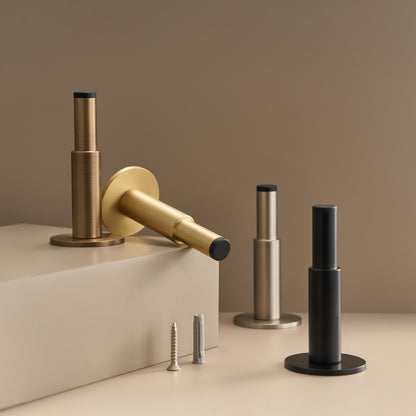 Plain Brass Door Stopper