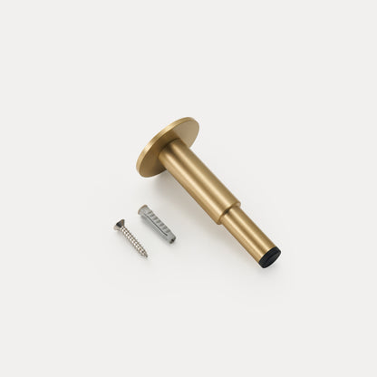 Plain Brass Door Stopper