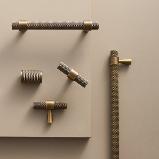 Solid Brass T-Bar Handle