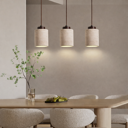 Travertine Pendant Light