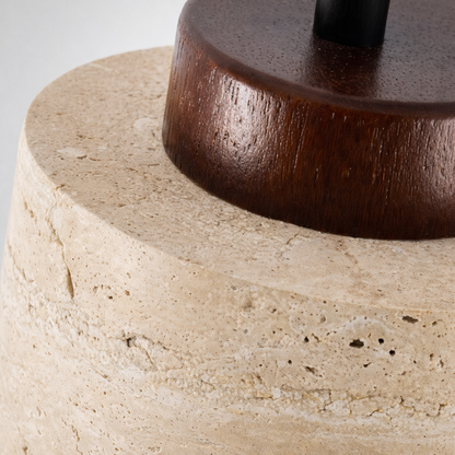 Travertine Pendant Light