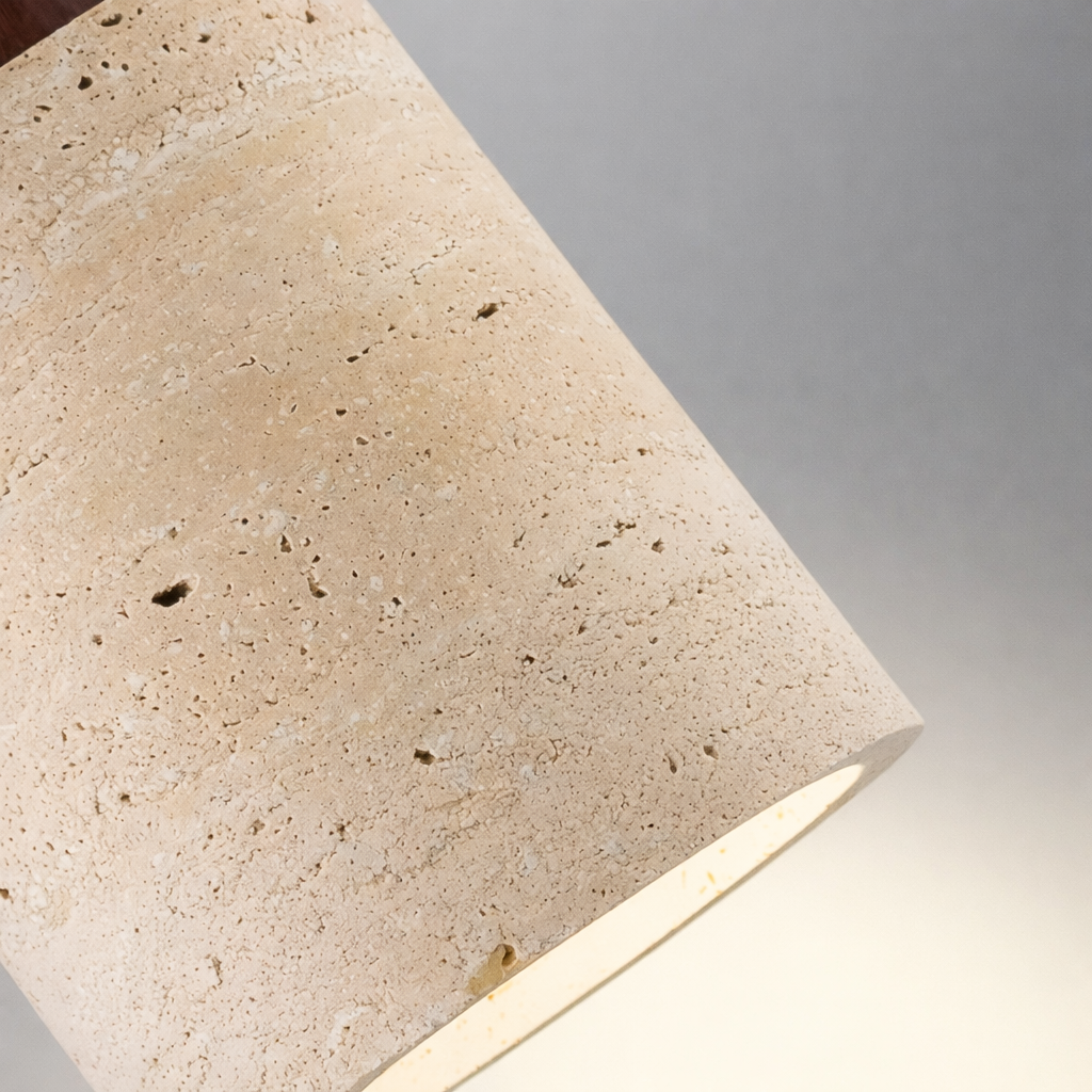 Travertine Pendant Light