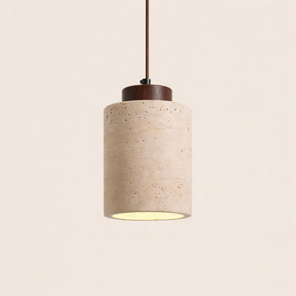 Travertine Pendant Light