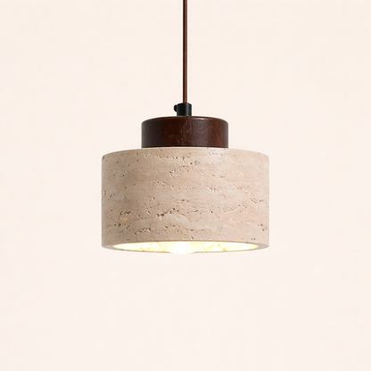 Travertine Pendant Light