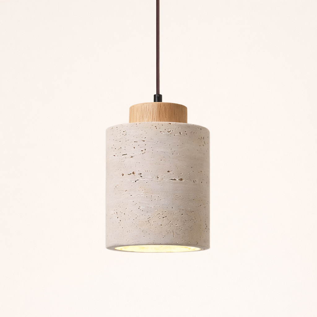 Travertine Pendant Light