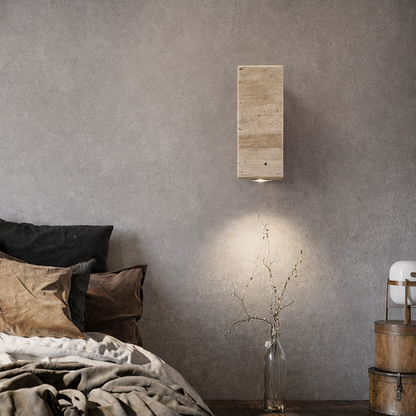 Travertine Wall Light