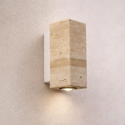 Travertine Wall Light