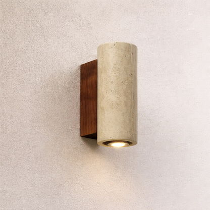 Travertine Wall Light