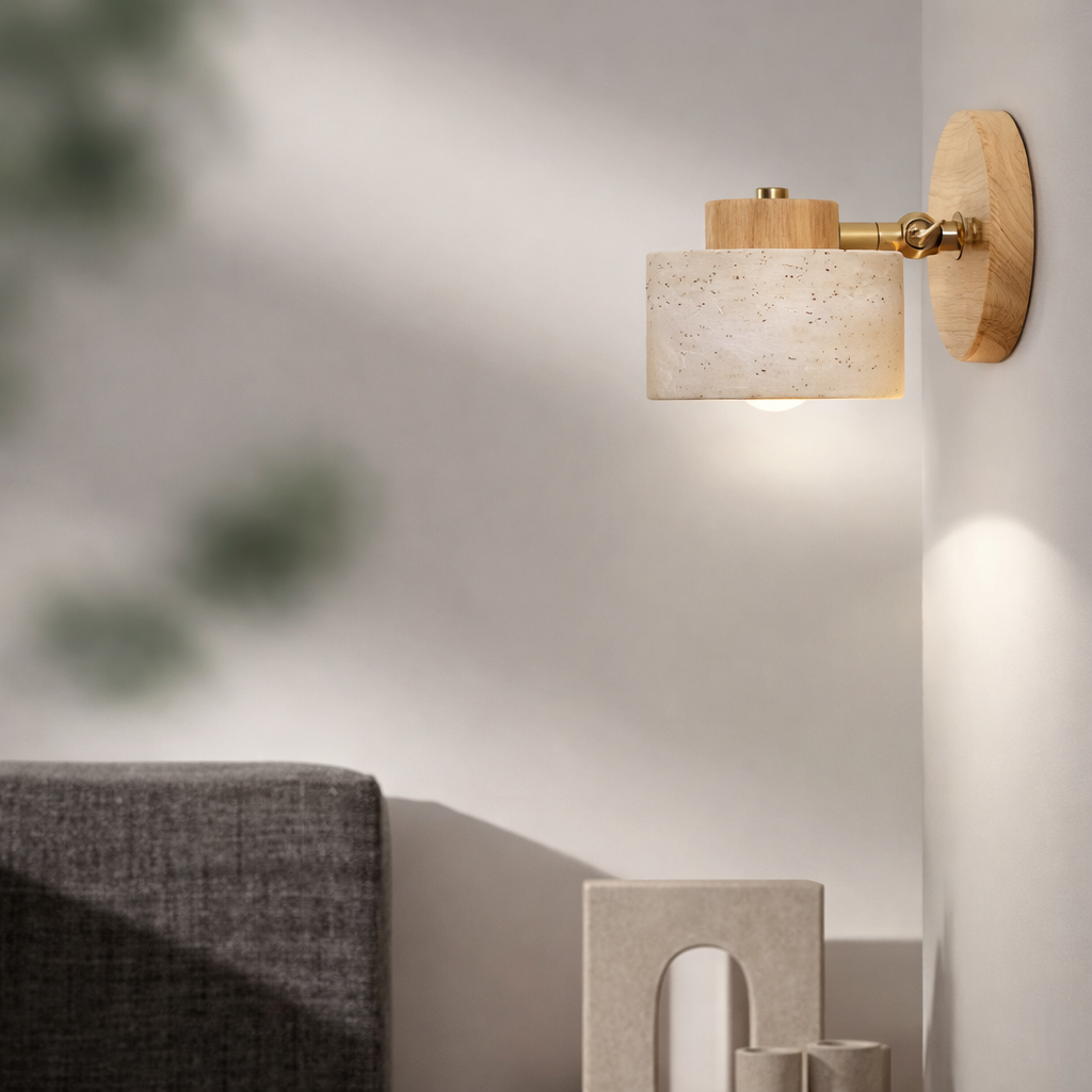 Travertine Pendant Light 2
