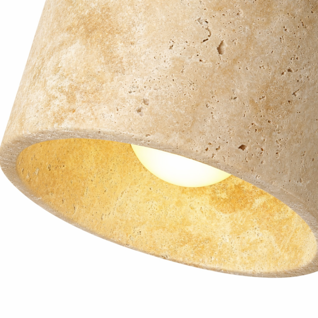 Travertine Pendant Light 2