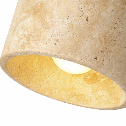 Travertine Pendant Light 2