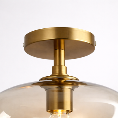 Glass Ceiling Light