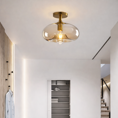 Glass Ceiling Light