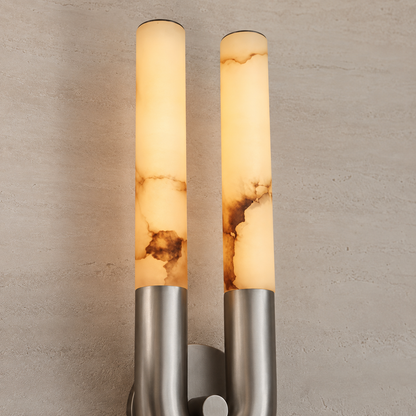 Alabaster Arc Wall Light