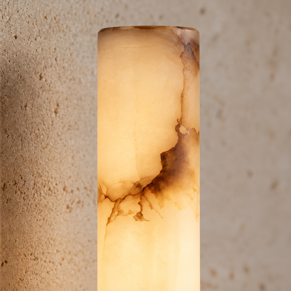 Alabaster Arc Wall Light