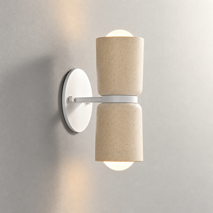 Double-Ended Stone Sconce