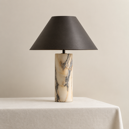 Marble Noir Table Lamp
