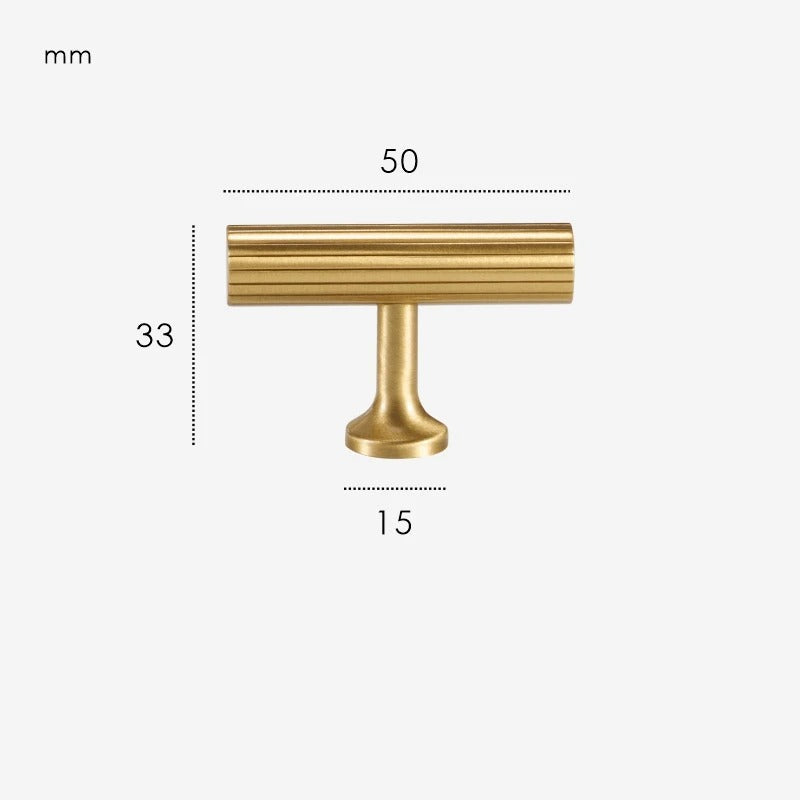Linear Brass Handl