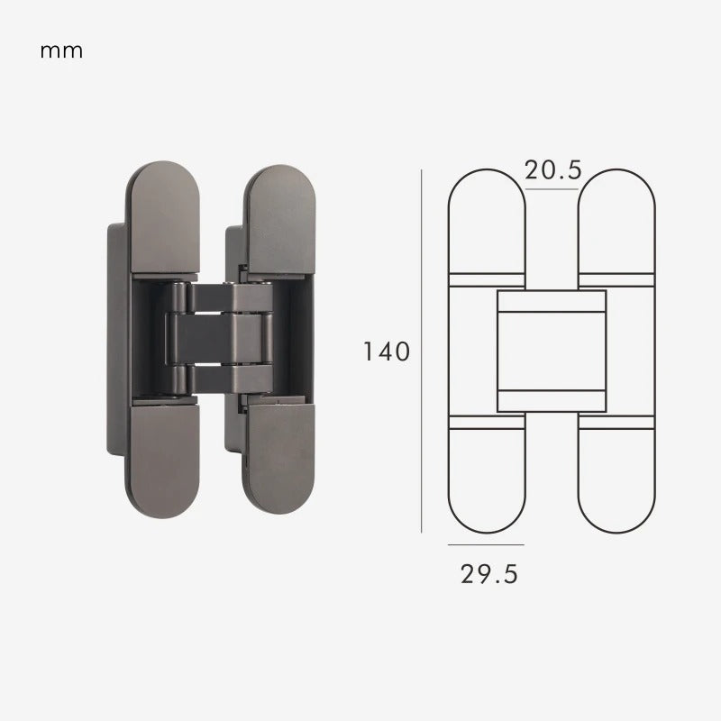 Invisible Door Hinges