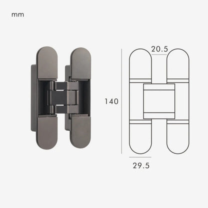 Invisible Door Hinges