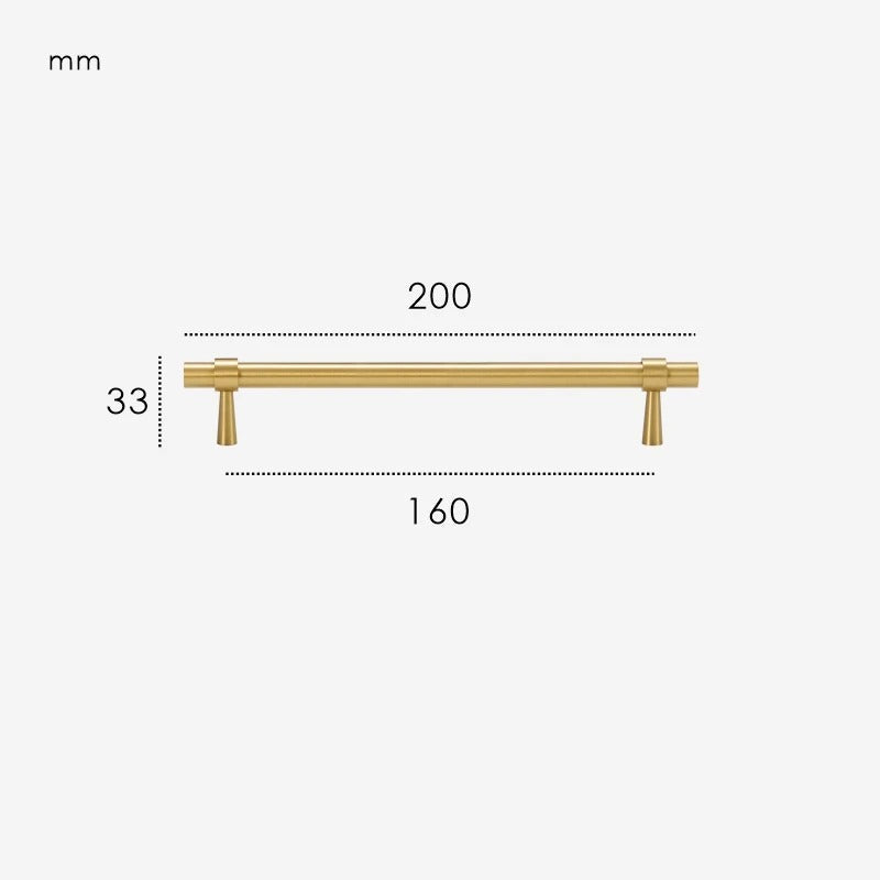 Solid Brass Furniture Handles