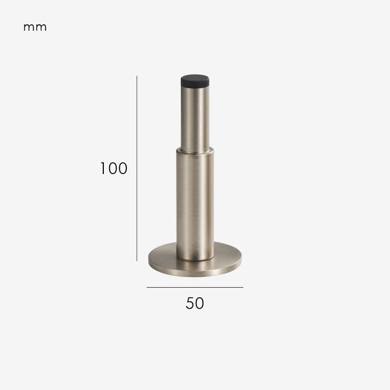 Plain Brass Door Stopper