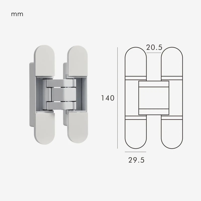 Invisible Door Hinges