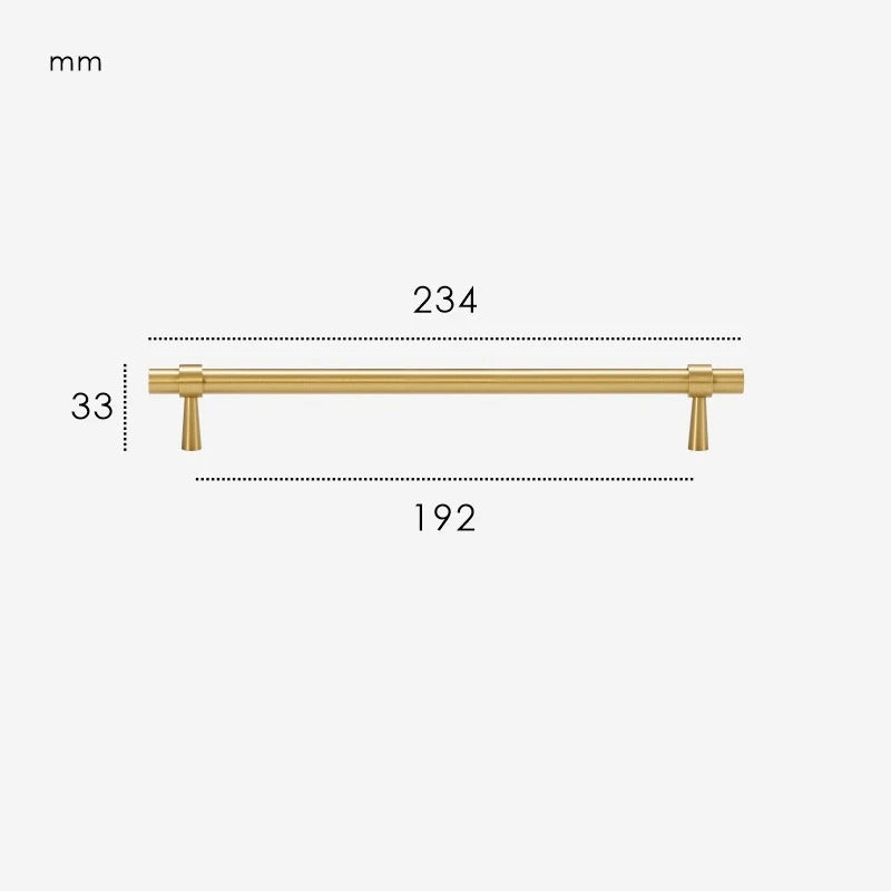Solid Brass Furniture Handles