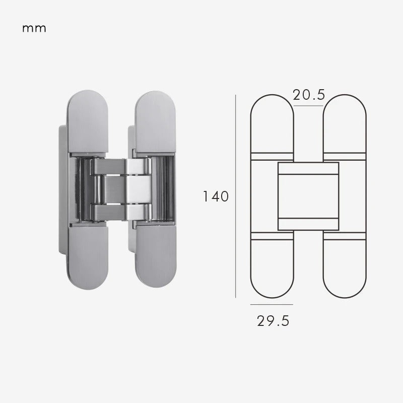 Invisible Door Hinges