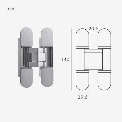 Invisible Door Hinges