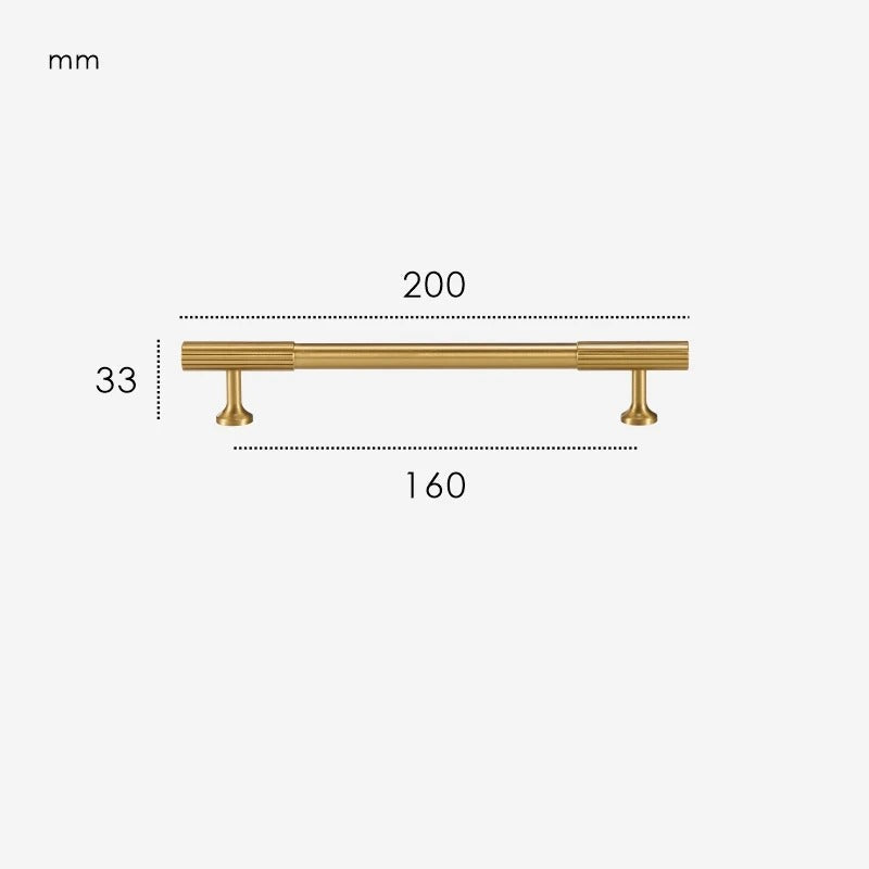 Linear Brass Handl