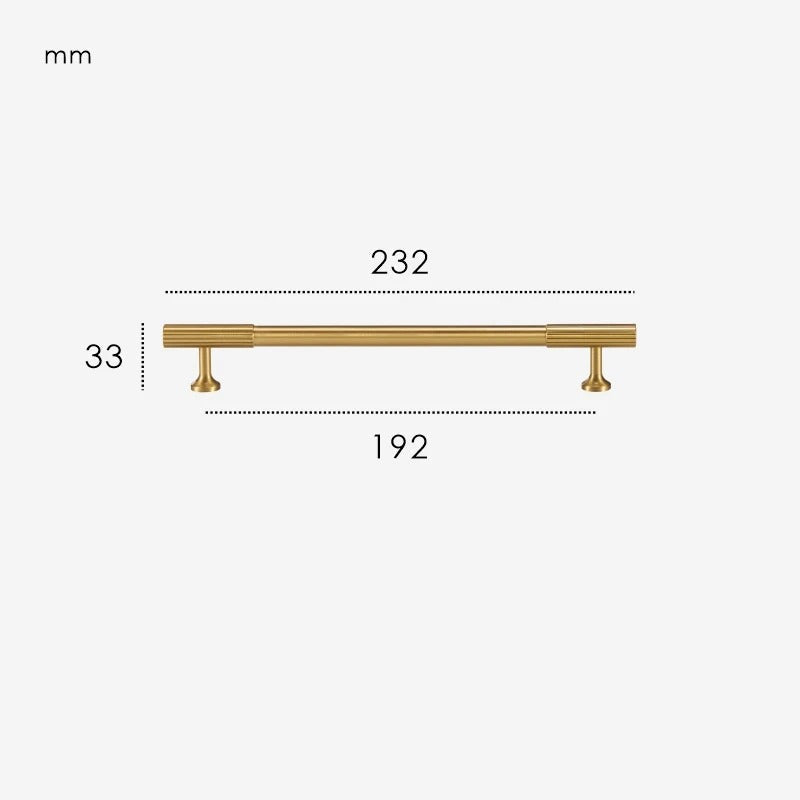 Linear Brass Handl