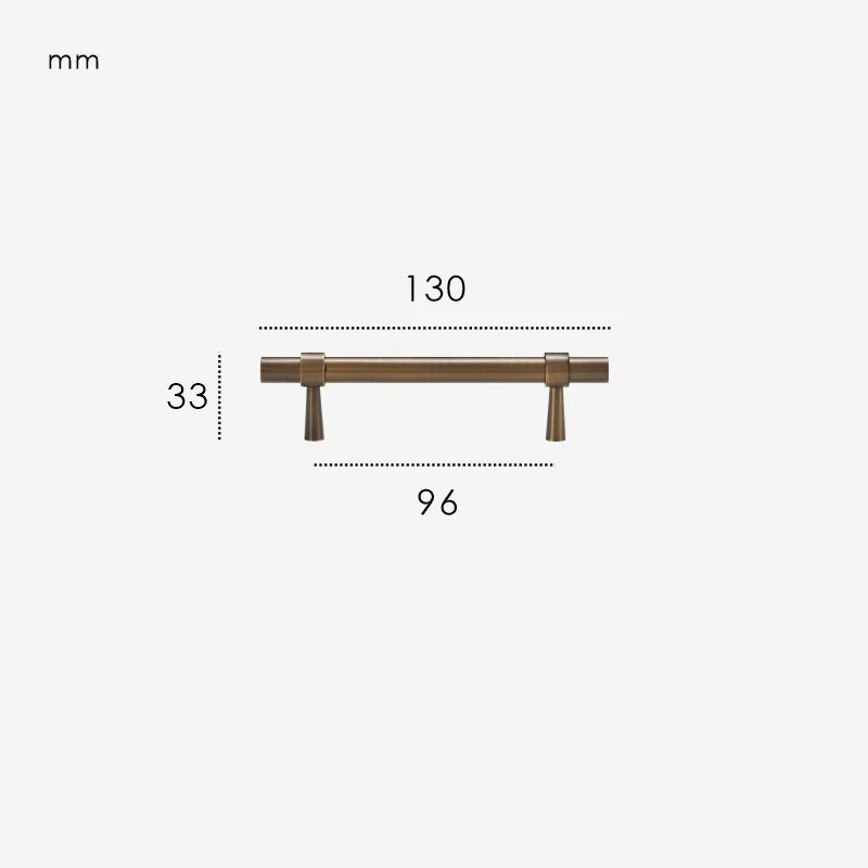Solid Brass Furniture Handles
