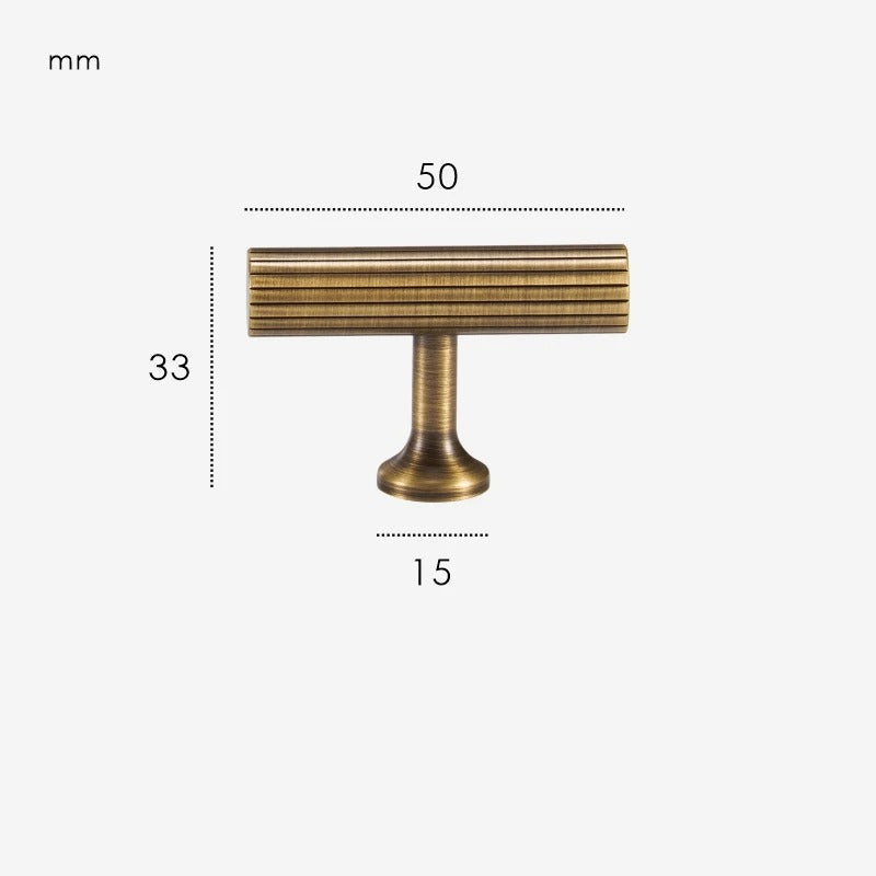 Linear Brass Handl