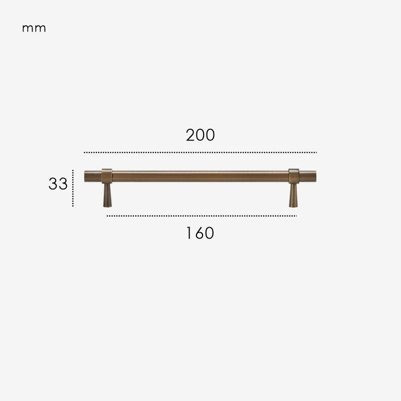 Solid Brass Furniture Handles