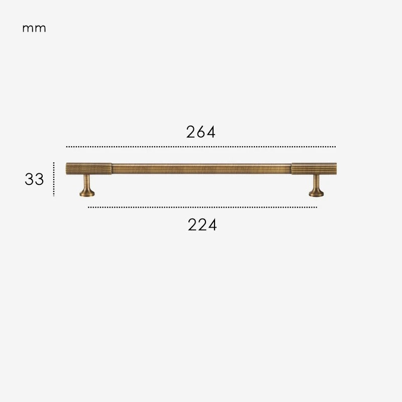 Linear Brass Handl
