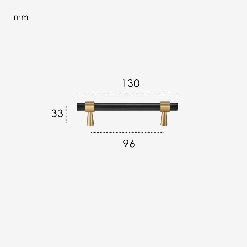 Solid Brass Furniture Handles