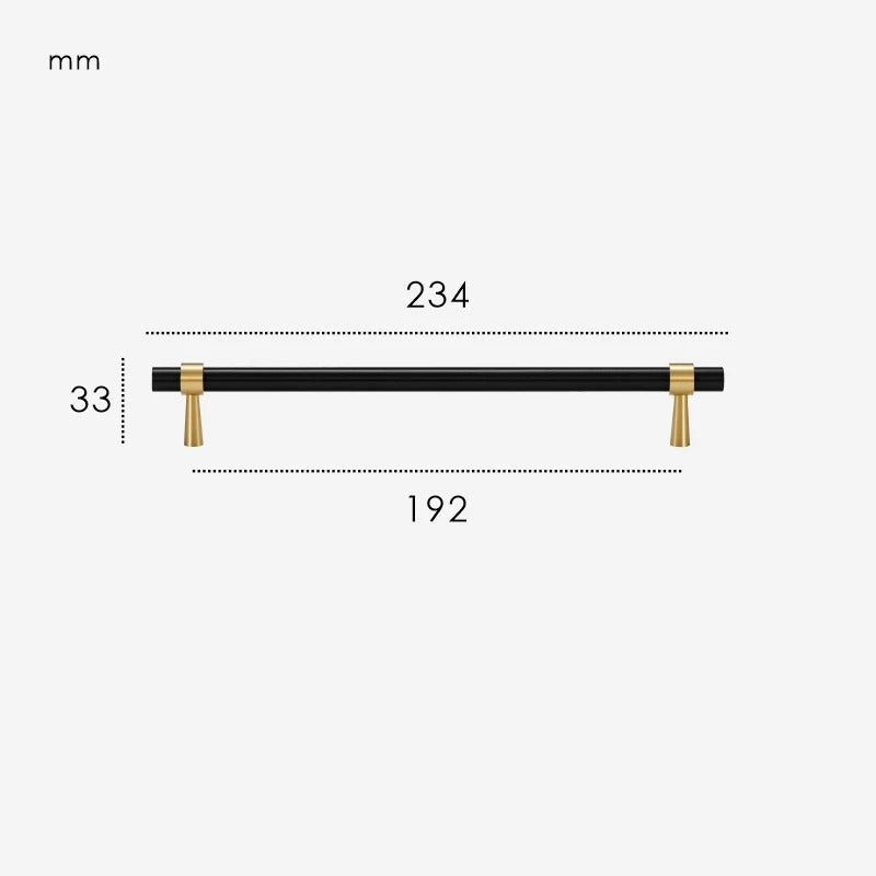 Solid Brass Furniture Handles