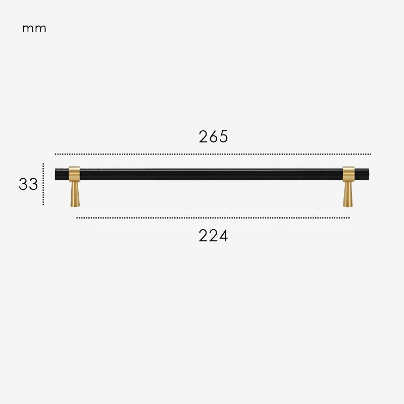 Solid Brass Furniture Handles