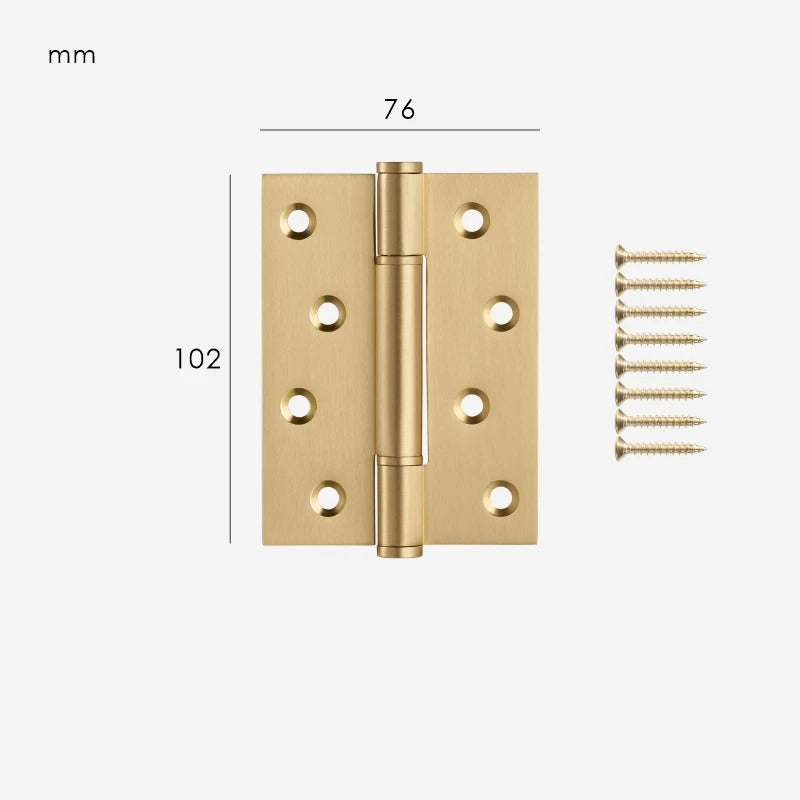 Solid Brass Door Hinges