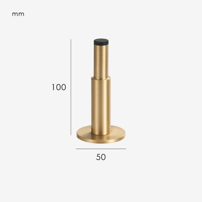 Plain Brass Door Stopper