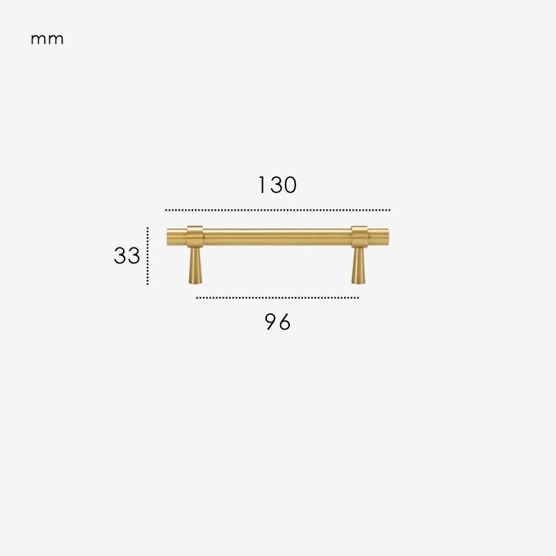 Solid Brass Furniture Handles