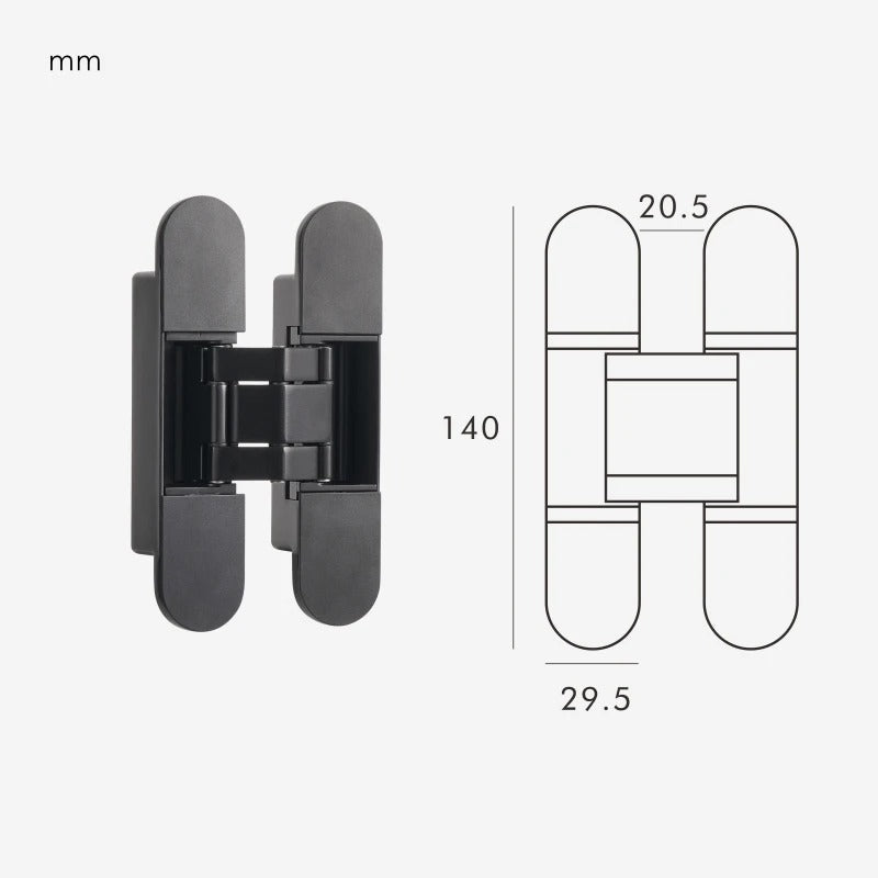 Invisible Door Hinges