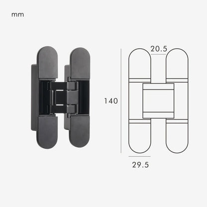 Invisible Door Hinges